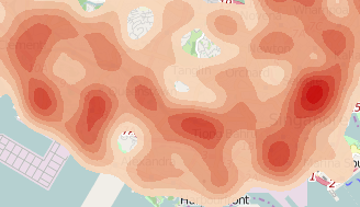 Solved Creating Heatmap From Attribute Value Of Point Fea Esri Community