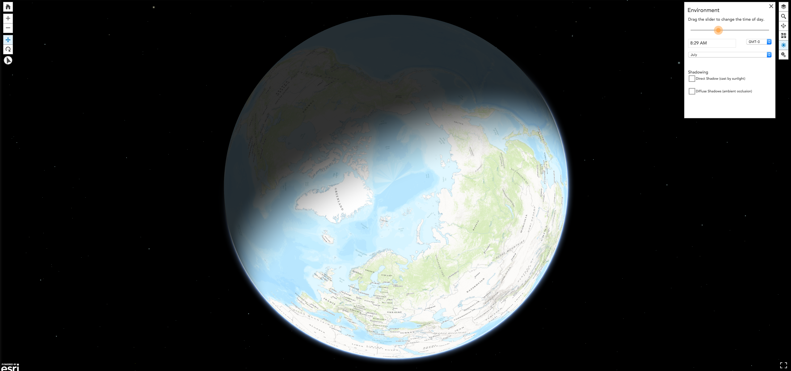 polar regions of earth