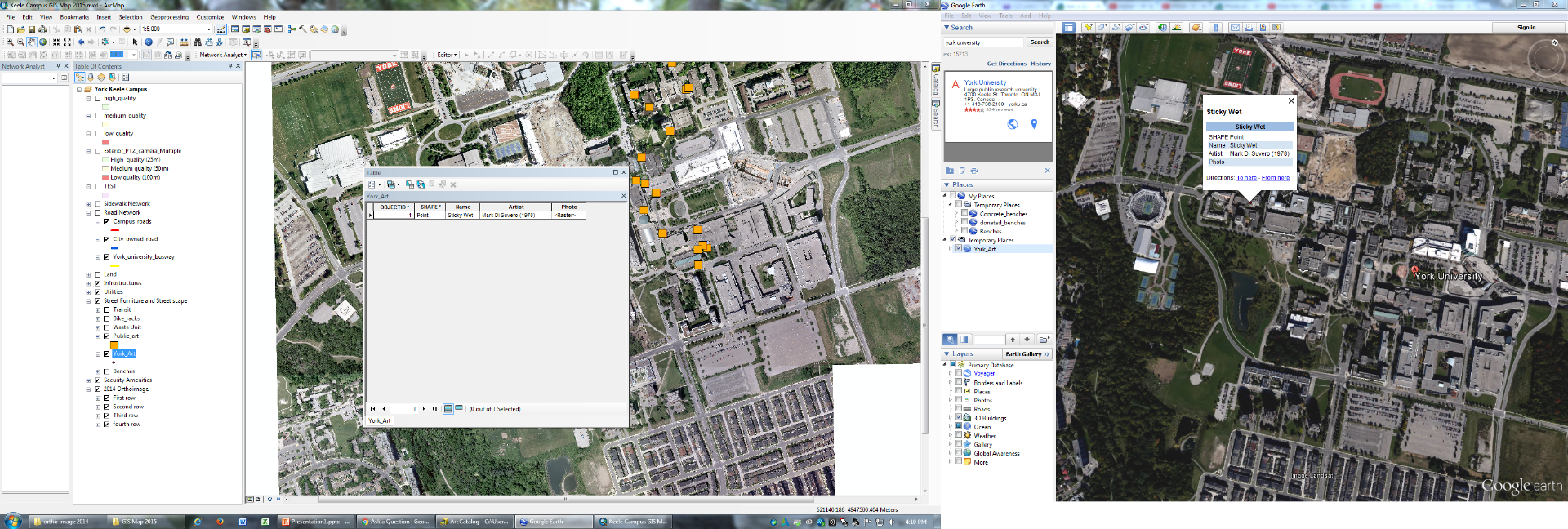 how to view a feature with a photo attached to it ... - Esri Community