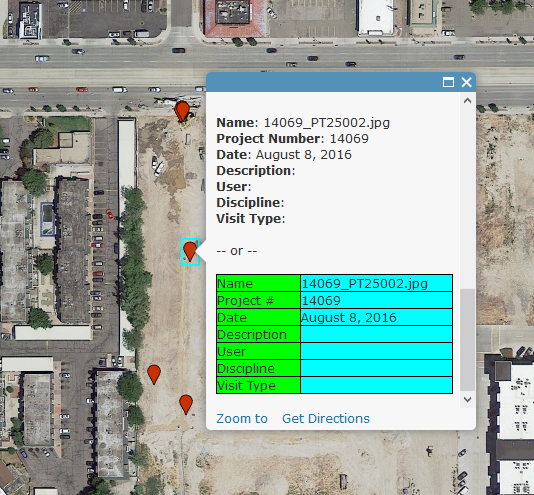 customize pop ups in a webmap