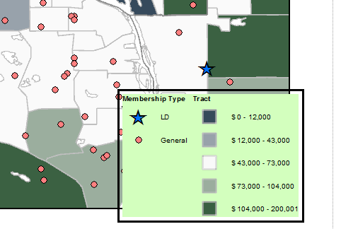 Snip from ArcMap