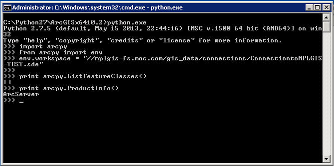 Solved: Simple Python Script Runs on Desktop but Not Serve... - Esri  Community