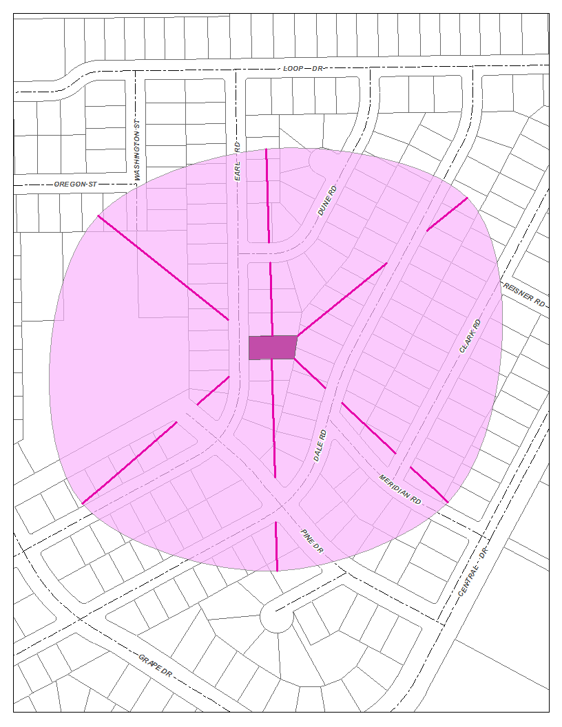 Basic idea for exclusionary buffer.