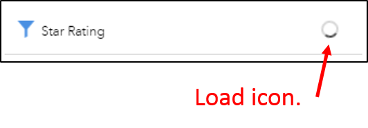 Filter load icon