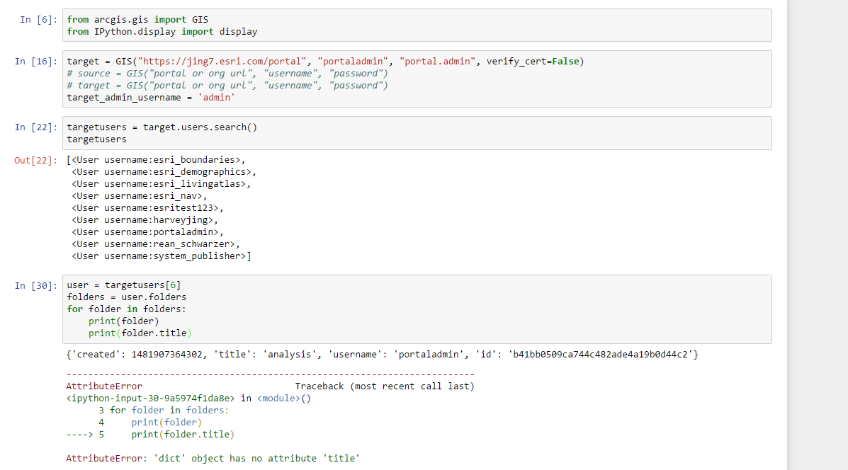 Screen-shots of Part I and III of the user study. The usernames