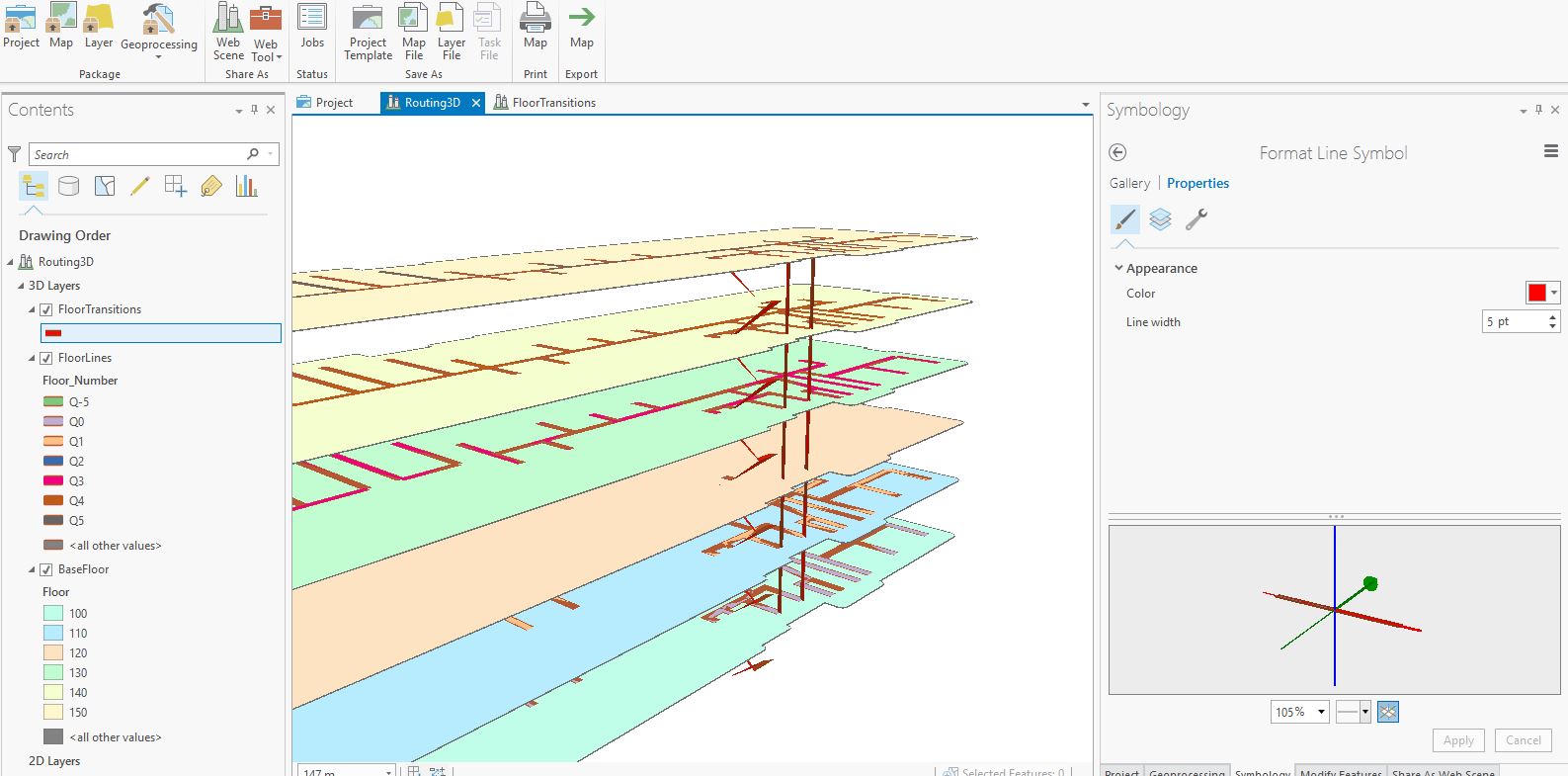 Scene from ArcGIS Pro