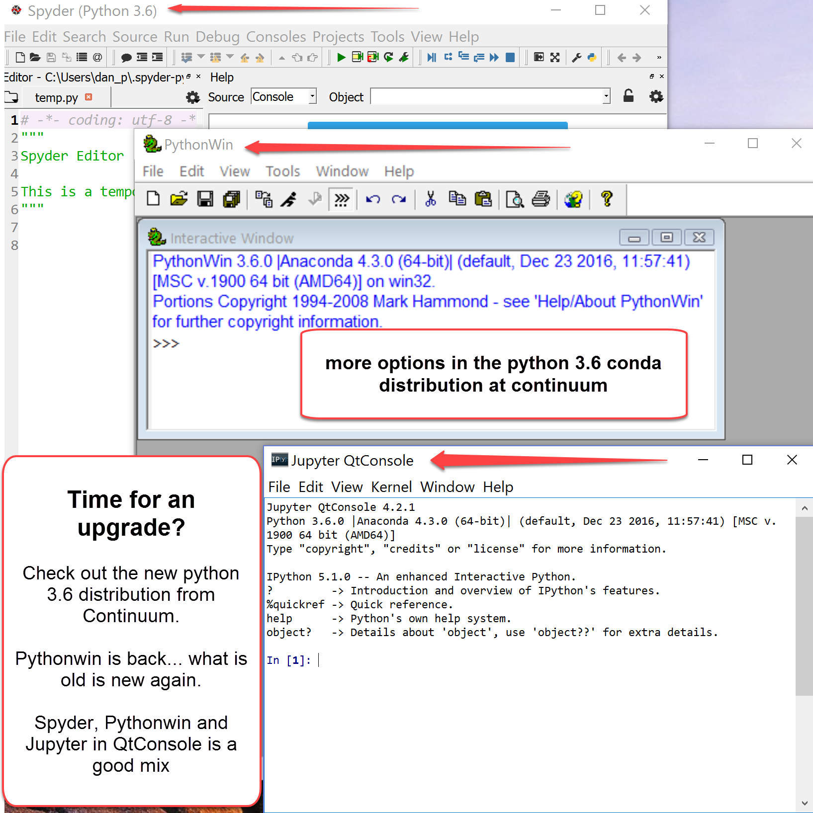 Python 3 6 What Is New In The Anaconda Distribu Esri Community