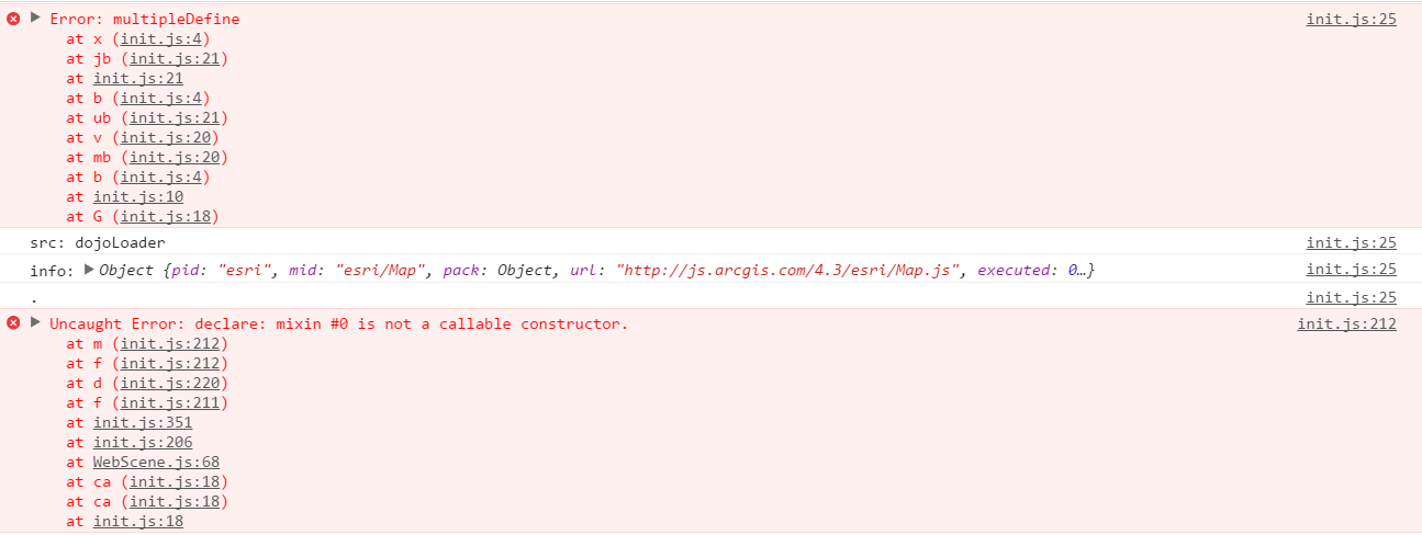 Solved: ArcGIS JavaScript API with jQuery: Error: multiple... - Esri  Community