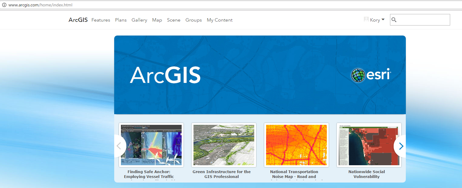 ArcGIS Public Account
