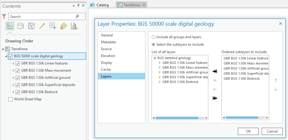 arcgis pro use a usgs wms url