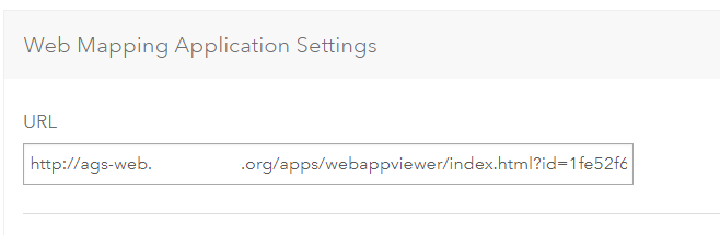 Application Item in Portal with wrong URL