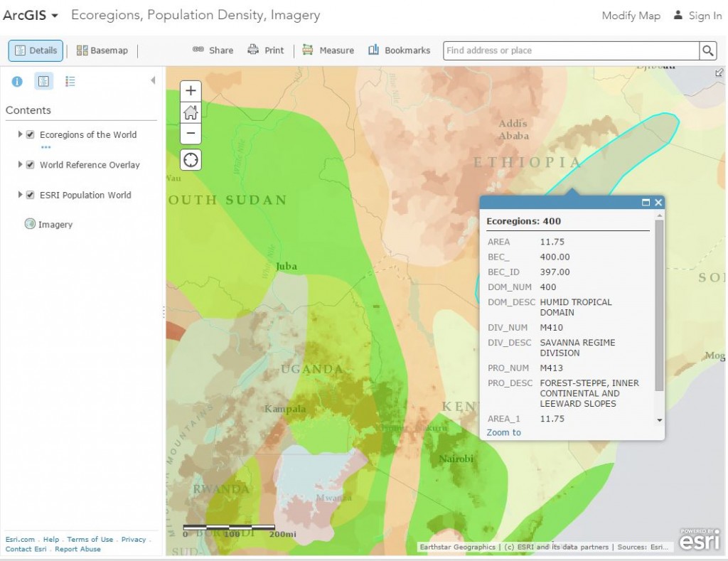 New World Population Cartogram – National Geographic Education Blog