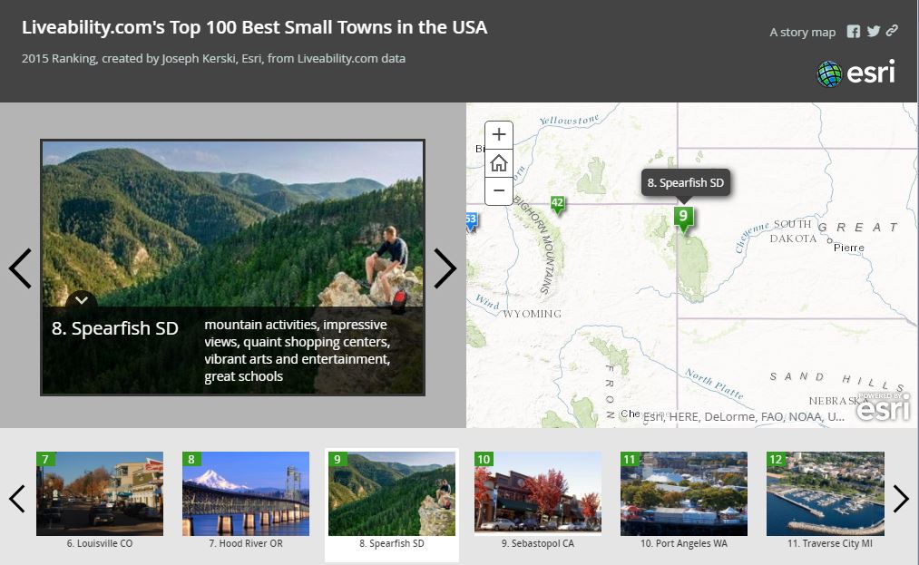 Red Lodge is a ranked Top 100 Best Small Towns - Livability