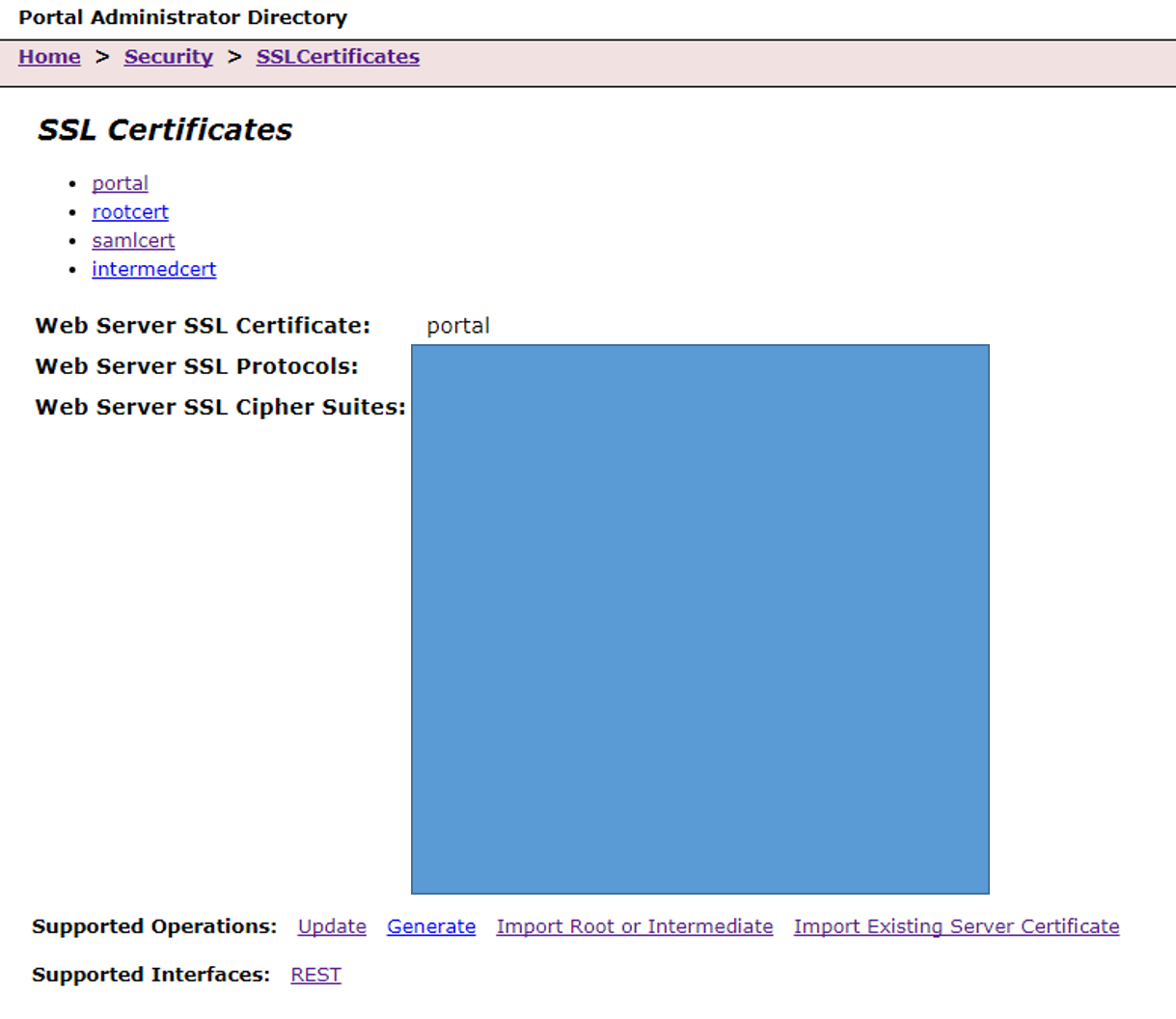 SSL Certificates