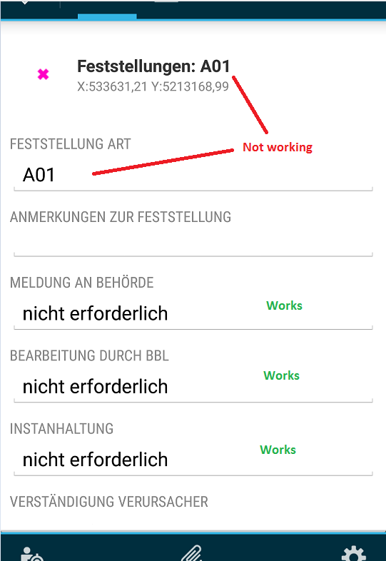 Not all domains are working in Android