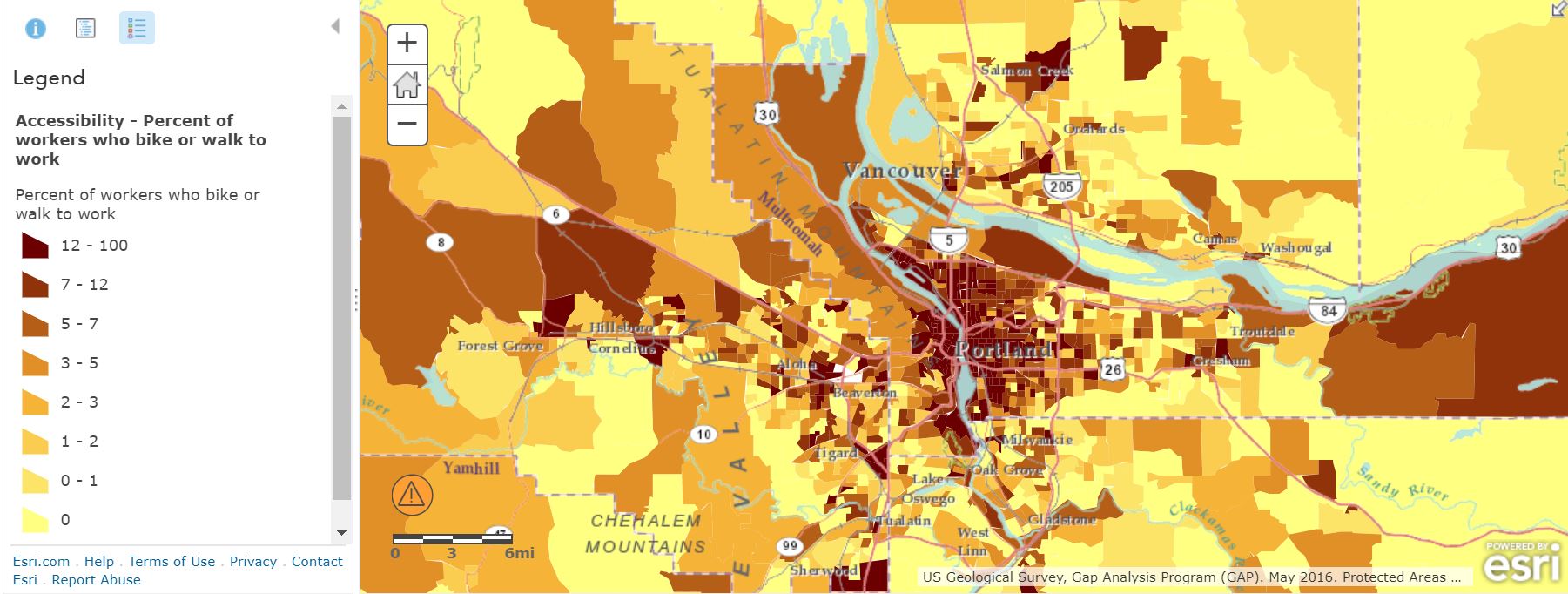 EnviroAtlas data in ArcGIS Online