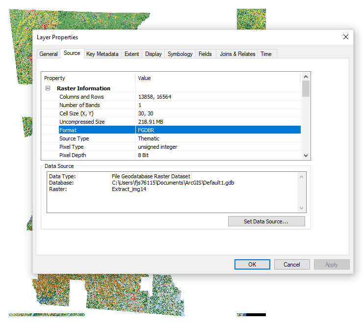 Extra" area in the Extract by Mask's output. How ... - Esri Community