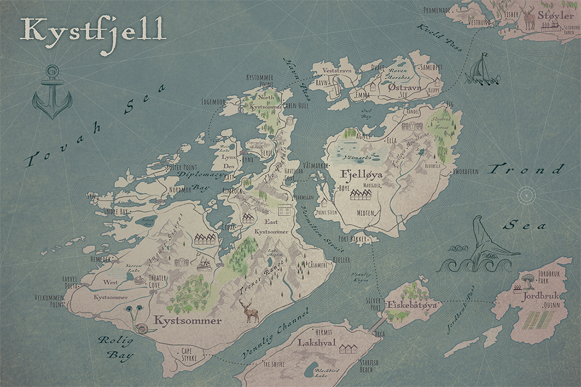 Kystfjell Map preview