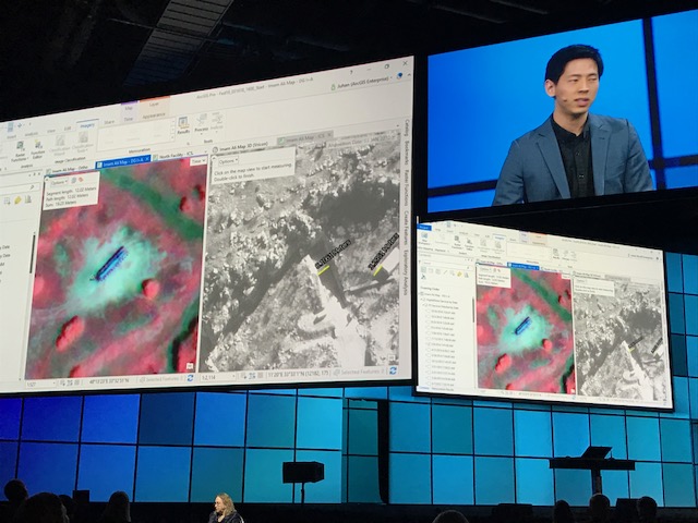 Juhan Yoon demonstrates 3D mapping showing Missile