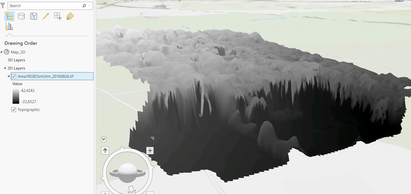 Tree heights in ArcGIS Pro