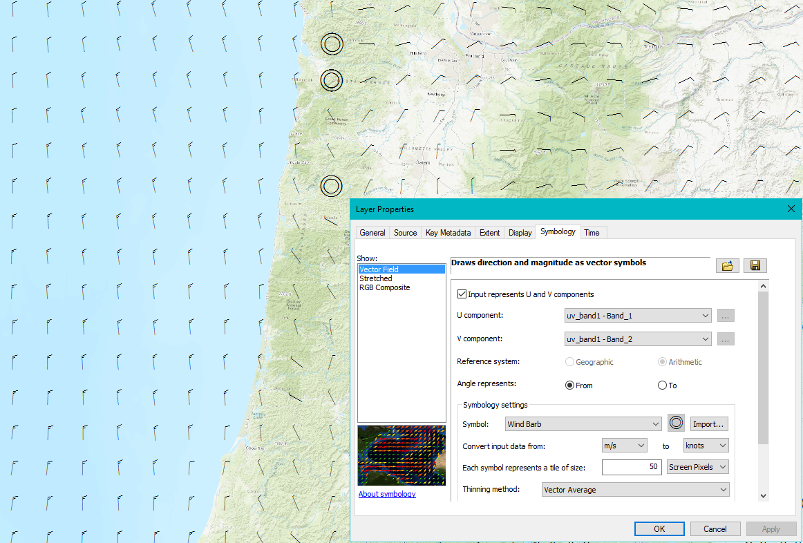 Rotating Point Symbols in Web Maps