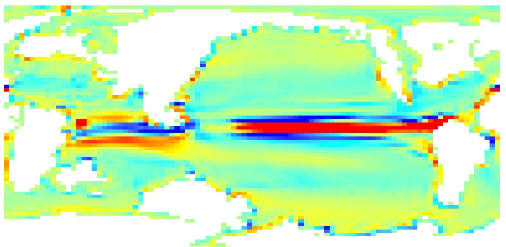 global map -180 180 but actual depth values not shifting