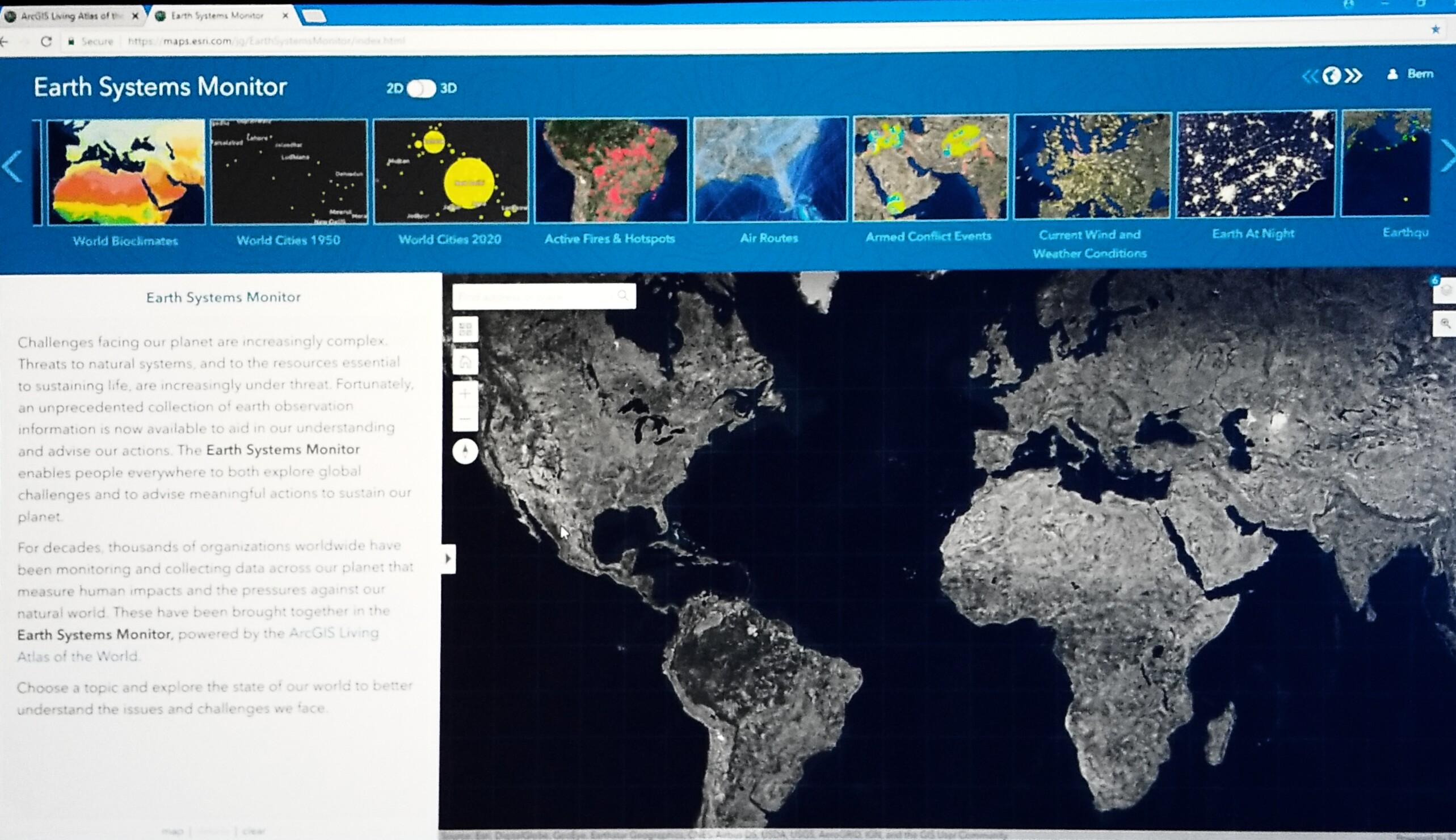 Living Atlas 3D