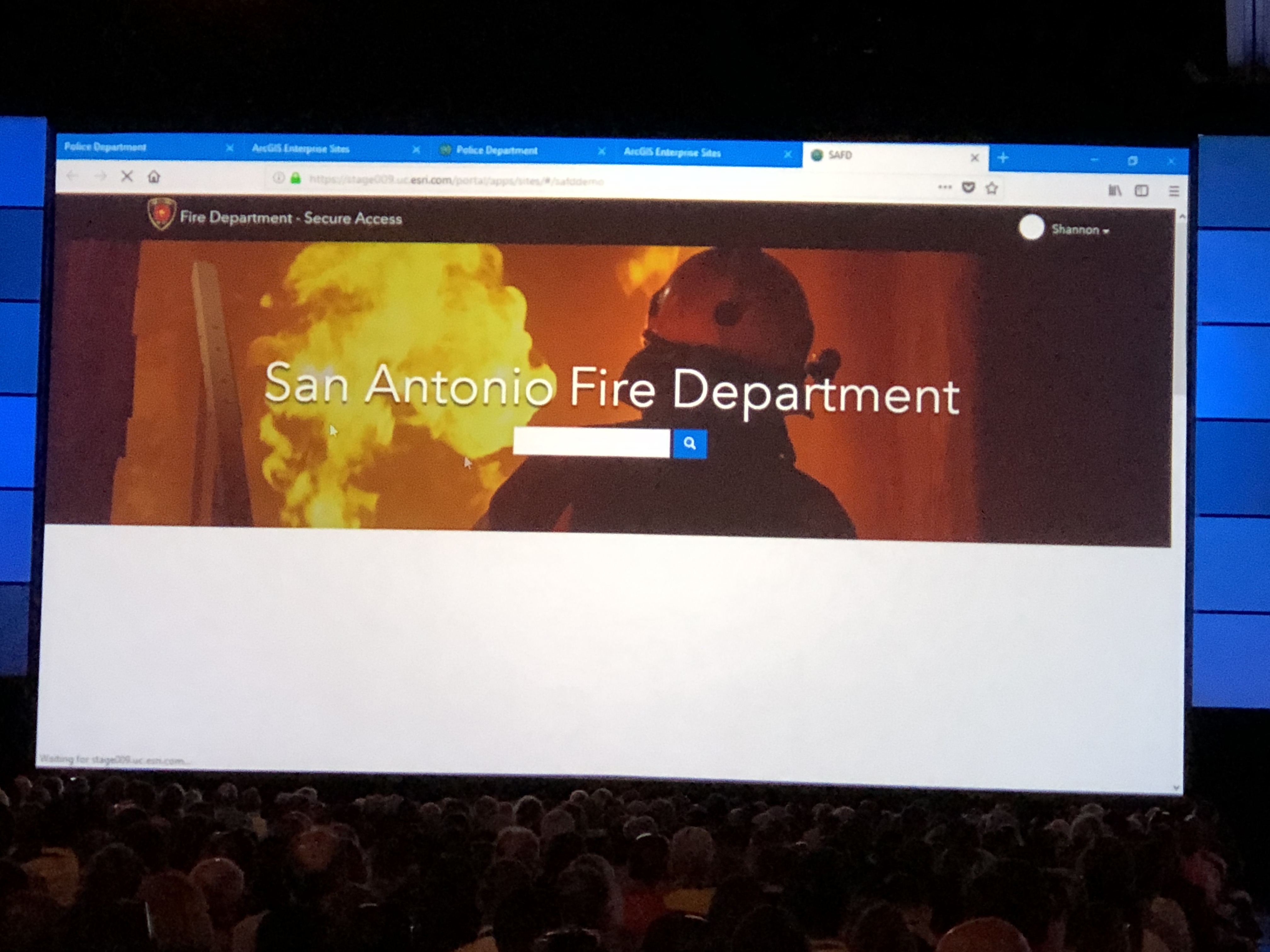 San Antonio Fire Department Sites Demo