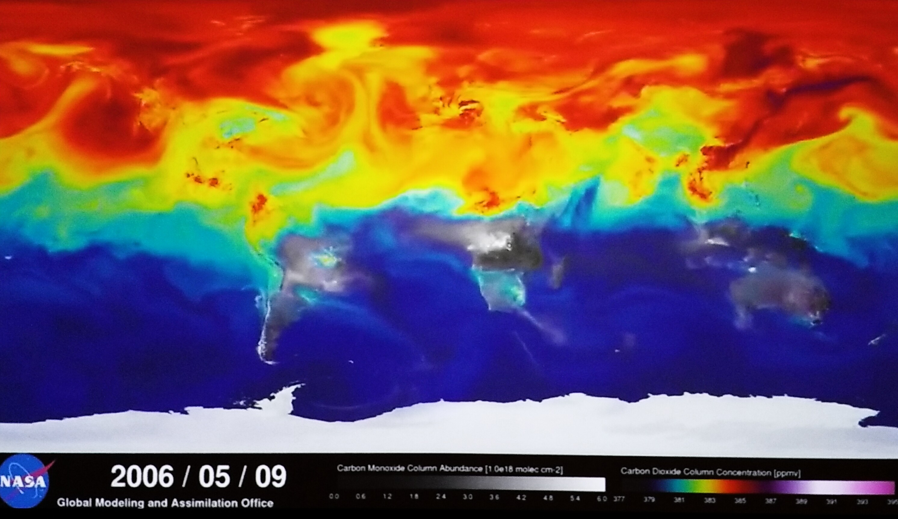 Carbon Dioxide in the atmosphere