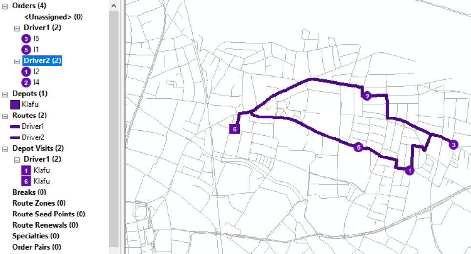 VRP constraints: shift length, service time and lunch breaks 