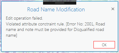 Disqualified Subtype Attribute Rule Message