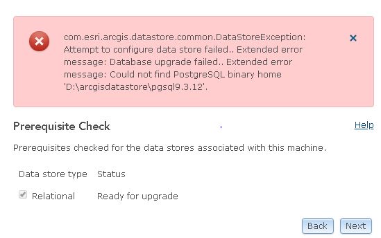 datastore error