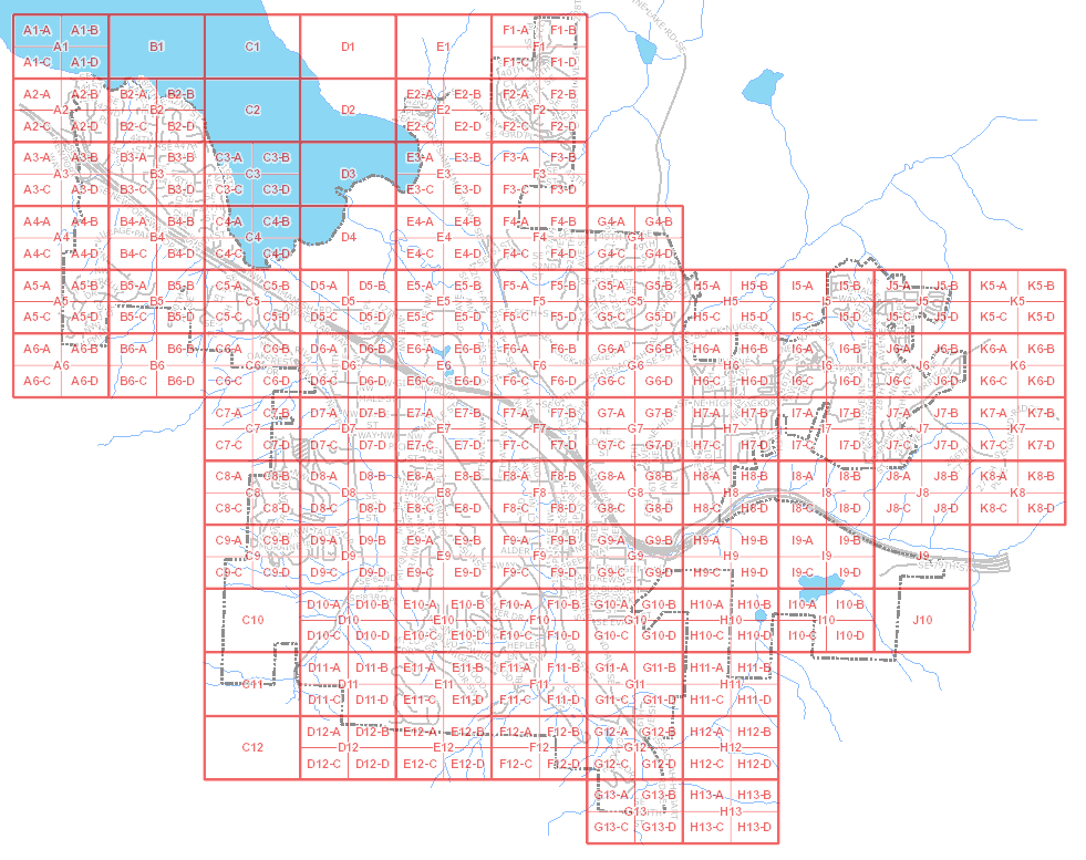 Grid Index layer example