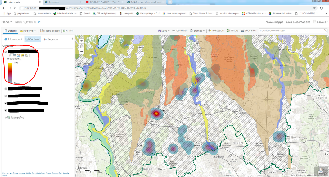 create a webmap using layer package in arcgis