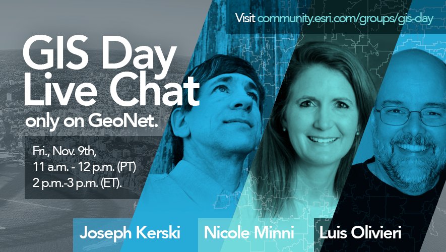 GIS Day Live Chat