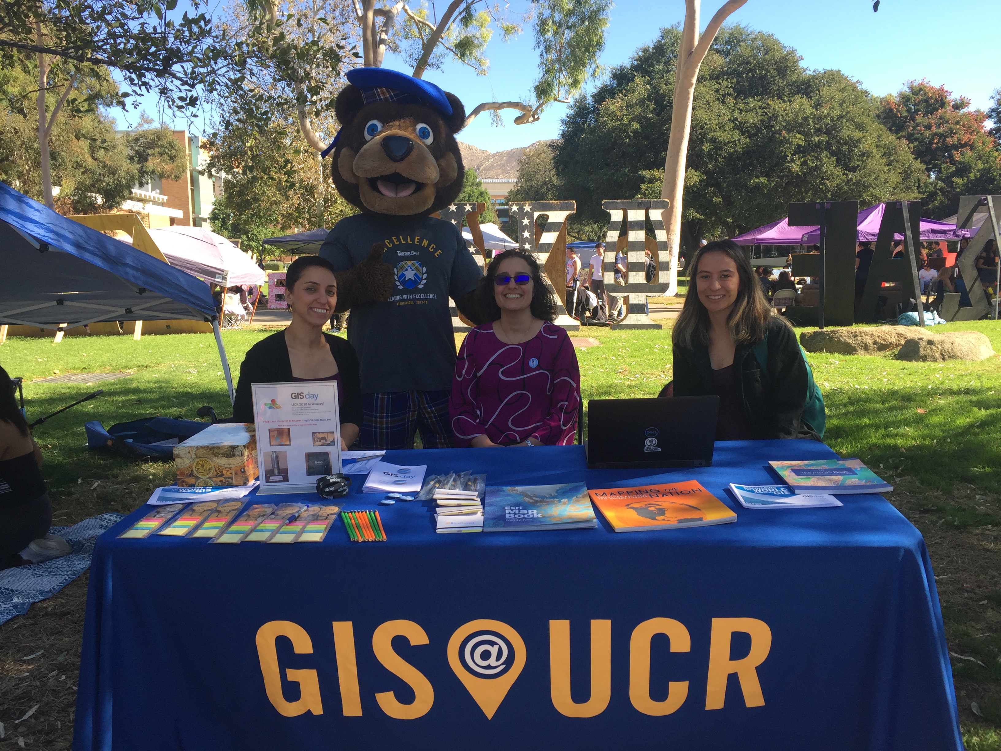 GIS Day at University of California Riverside.