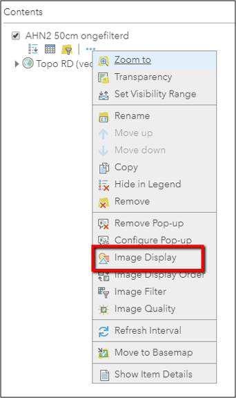 ArcGIS Online - Image Display