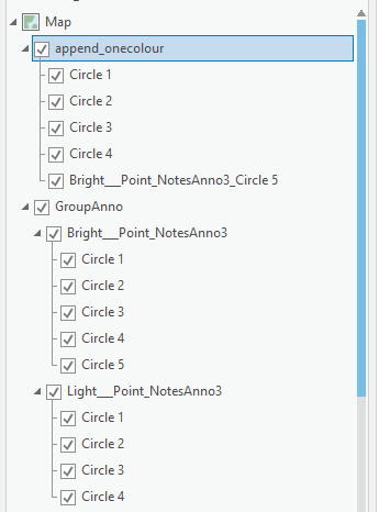 adding long text annotations to features in arcmap