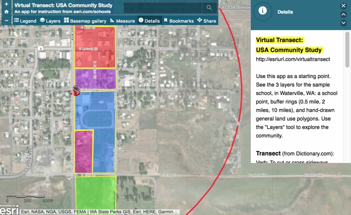 Virtual Transect app