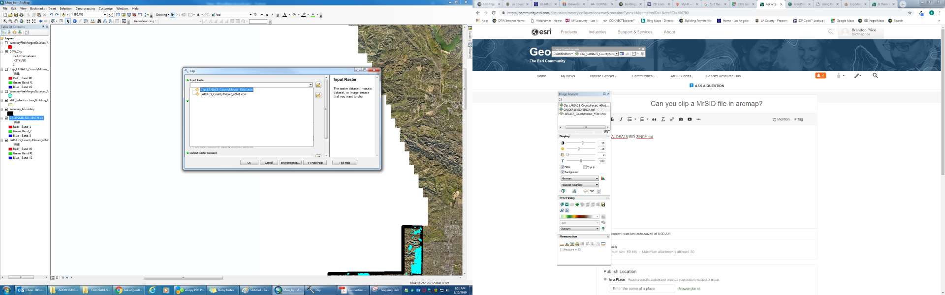 clip arcmap