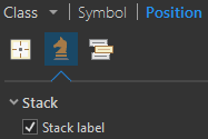 stack label location in ArcGIS Pro