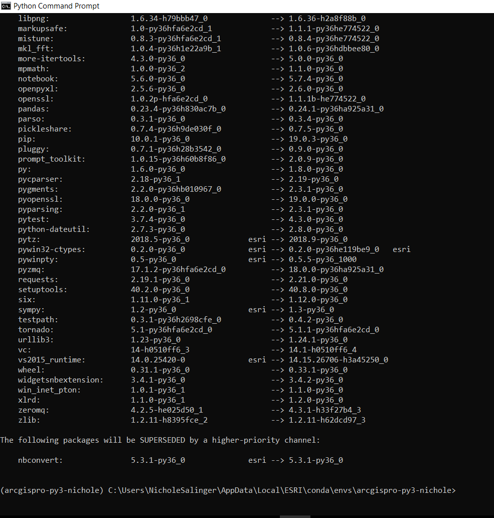 conda install tensorflow --dry-run capture 3 of 3