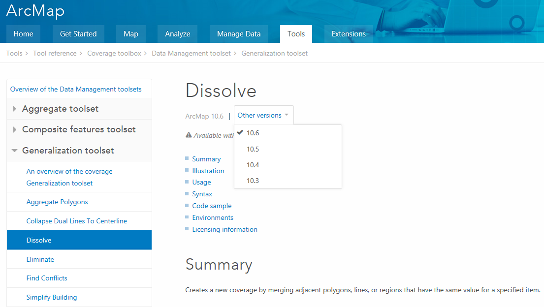 Include ArcGIS Pro help link on - 440106 PastedImage 1 