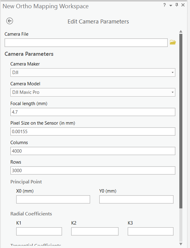 Mavic 2 Pro Camera Parameters - Esri Community