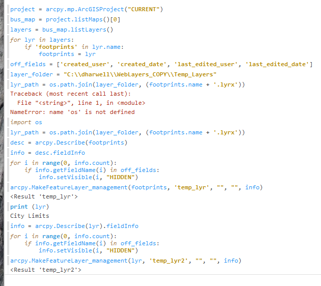 testing turning off fields on file gdb data versus sde data