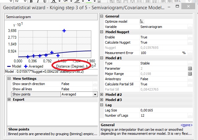 Solved: how to change the distance of the semivariogram on... - Esri  Community