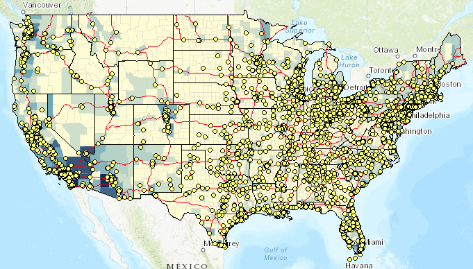 updated web map