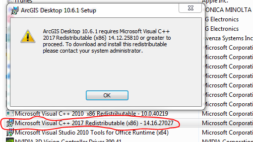 Upgrade from Desktop 10.3.1 to 10.6.1, system requ... - Esri Community