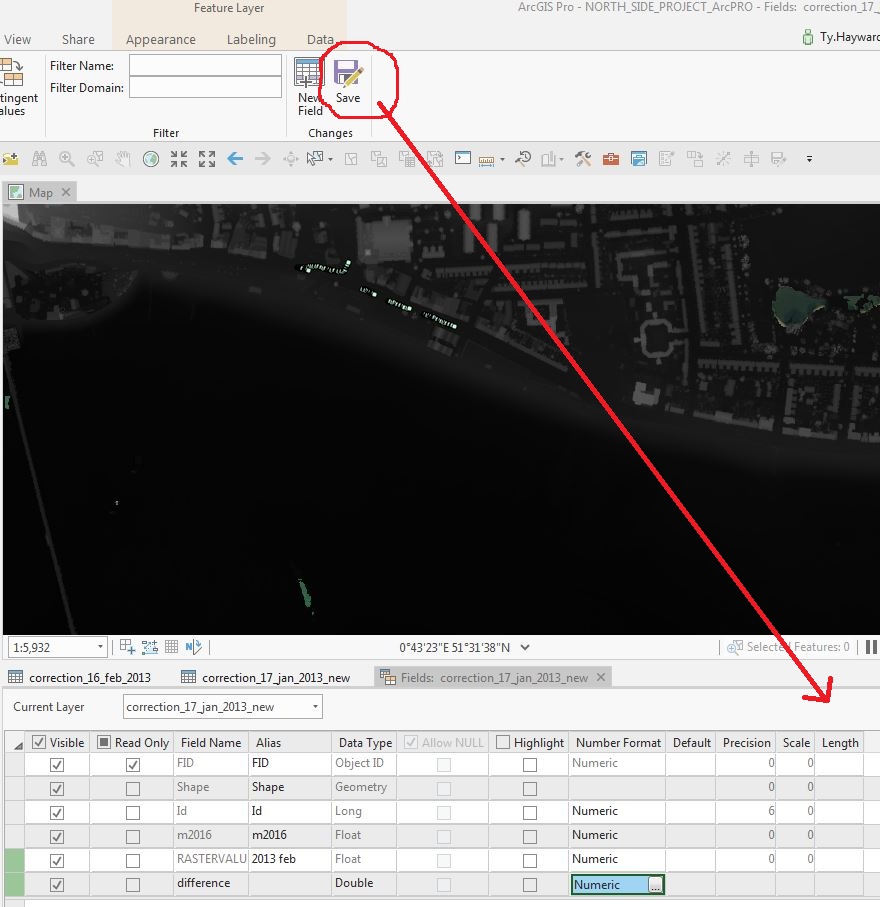 ArcGIS Pro attribute table GUI improvements