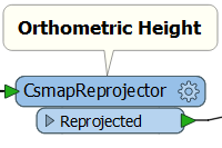 CsMapReprojector Transformer